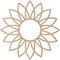 Ekena Millwork Daisy Wood Fretwork Pierced Ceiling Medallion, Alder, 30"OD x 10 1/2"ID x 3/8"T CMWP30X30X0375DAAL - alternate 4